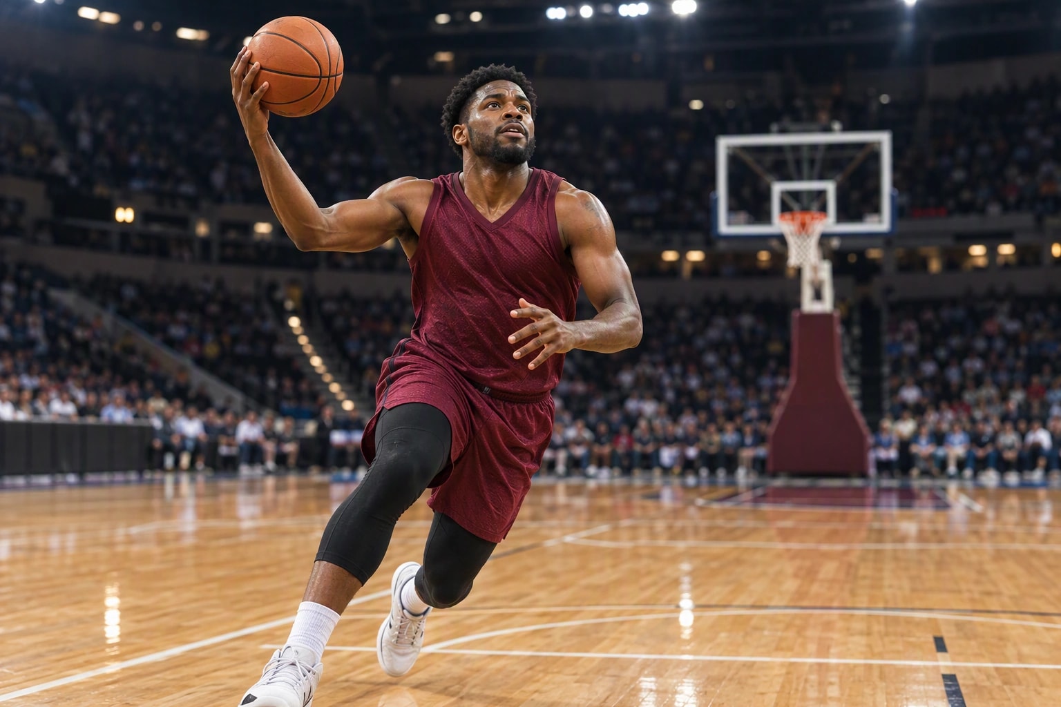 Basketball All-Star AI portrait example